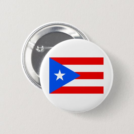 Puerto Rico Flag Button (Vorne & Hinten)