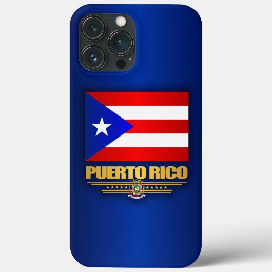Puerto Rico Flag Case-Mate iPhone Hülle (Rückseite)