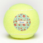 Puerto Rico Flag de Maga Tennisbälle (Vorderseite)