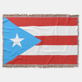 Puerto Rico Flag Decke
