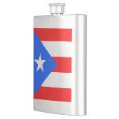 Puerto Rico Flag Flachmann (Links)