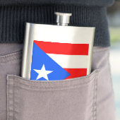 Puerto Rico Flag Flachmann (Beispiel)