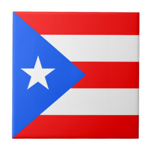 Puerto Rico Flag Fliese
