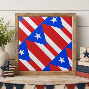 Puerto Rico Flag Fliese