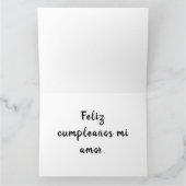 Puerto Rico Flag Geburtsdatum Karte (Innenseite)