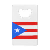 Puerto Rico Flag Geldbeutel Flaschenöffner (Rückseite)