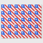 Puerto Rico Flag Geschenkpapier (Flach)