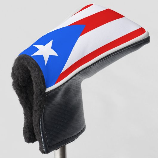 Puerto Rico Flag Golf Headcover (3/4 Vorderseite)