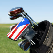 Puerto Rico Flag Golf Headcover (In Situ)