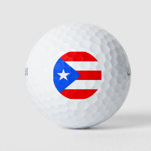 Puerto Rico Flag Golfball