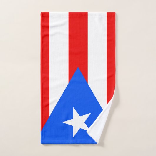 Puerto Rico Flag Handtuch (Handtuch)