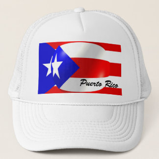 Puerto Rico Flag Hat Truckerkappe