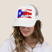 Puerto Rico Flag Hat Truckerkappe (Beispiel)