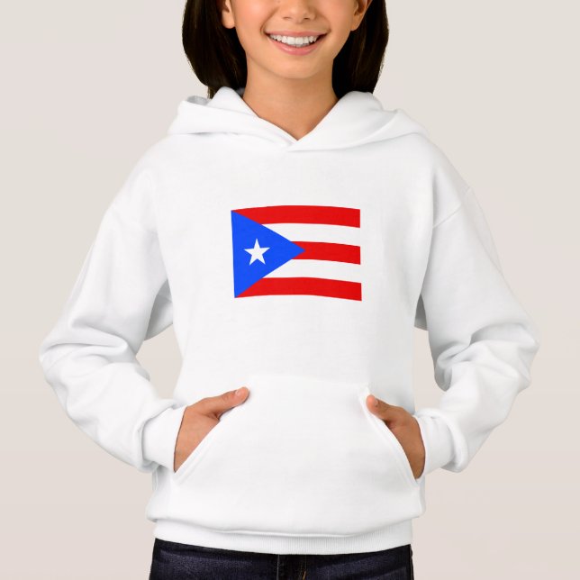 Puerto Rico Flag Hoodie (Vorderseite)