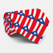 Puerto Rico Flag Krawatte (Gerollt)