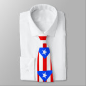 Puerto Rico Flag Krawatte (Gebunden)