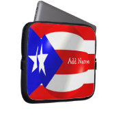 Puerto Rico Flag Laptop Sleeve (Vorne Rechts)