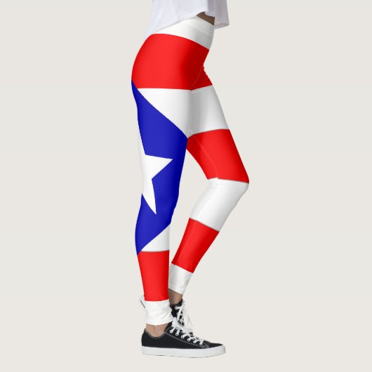 Puerto Rico Flag Leggings (Rechts)