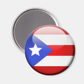 Puerto Rico Flag Magnet (Vorderseite/Rückseite)