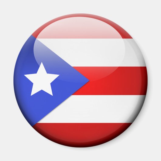 Puerto Rico Flag Magnet (Vorne)