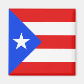 Puerto Rico Flag Magnet (Vorne)