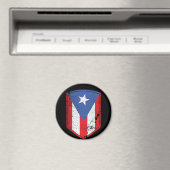 Puerto Rico Flag Magnet (In Situ (Geschirrspüler))