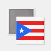 Puerto Rico Flag Magnet (Vorderseite/Rückseite)