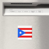 Puerto Rico Flag Magnet (In Situ (Geschirrspüler))