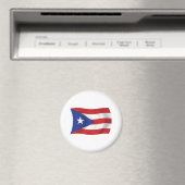 Puerto Rico Flag Magnet (In Situ (Geschirrspüler))