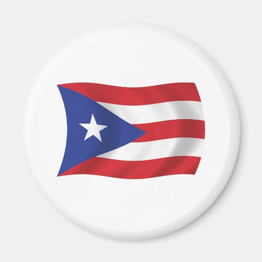 Puerto Rico Flag Magnet (Vorne)