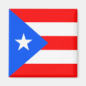 Puerto Rico Flag Magnet (Vorne)