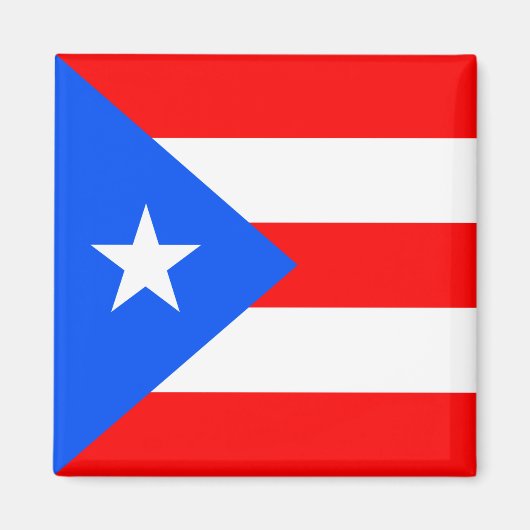 Puerto Rico Flag Magnet (Vorne)