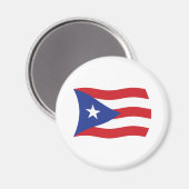Puerto Rico Flag Magnet (Vorderseite/Rückseite)
