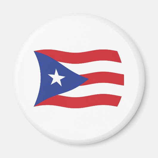 Puerto Rico Flag Magnet (Vorne)