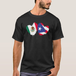 Puerto Rico Flag Mexikanischer Puerto Rico Lo T-Shirt