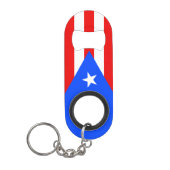 Puerto Rico Flag Mini Flaschenöffner (Vorderseite)