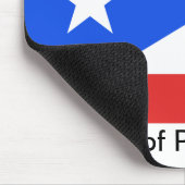 Puerto Rico Flag Mousepad (Ecke)