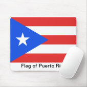 Puerto Rico Flag Mousepad (Mit Mouse)