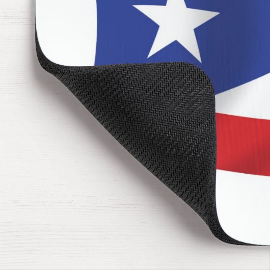 Puerto Rico Flag Mousepad (Ecke)