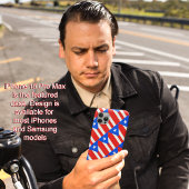 Puerto Rico Flag Muster iPhone 15 Pro Max Case-Mate iPhone Hülle