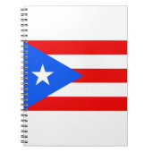 Puerto Rico Flag Notizblock (Vorderseite)