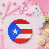 Puerto Rico Flag Pappteller (Party)
