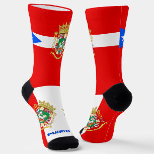 Puerto Rico Flag Patriotic, Premium Puerto Rico Socken