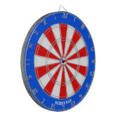 Puerto Rico Flag Patriot's Bullseye Dartscheibe (Vorderseite Links)
