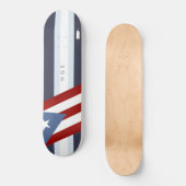 Puerto Rico Flag Personalisiert Skateboard (Vorderseite)
