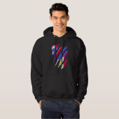 Puerto Rico Flag Philippines Grown Patriot Country Hoodie (Vorne ganz)