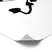 Puerto Rico Flag Poster (Ecke)