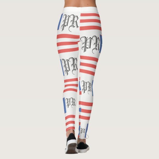 PUERTO RICO FLAG PR.LEGGINGS P.R.STRONG HAVIC ACD LEGGINGS (Rückseite)