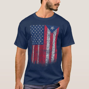 Puerto Rico Flag Prix T-Shirt