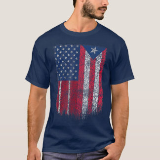 Puerto Rico Flag Prix T-Shirt